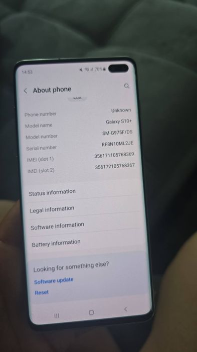 Samsung Galaxy S10+ Dual SIM (SM-G975F/DS) – stare bună | liber de rețea