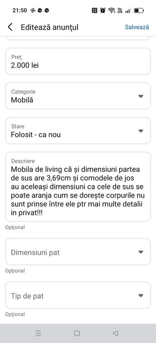 Mobila de living