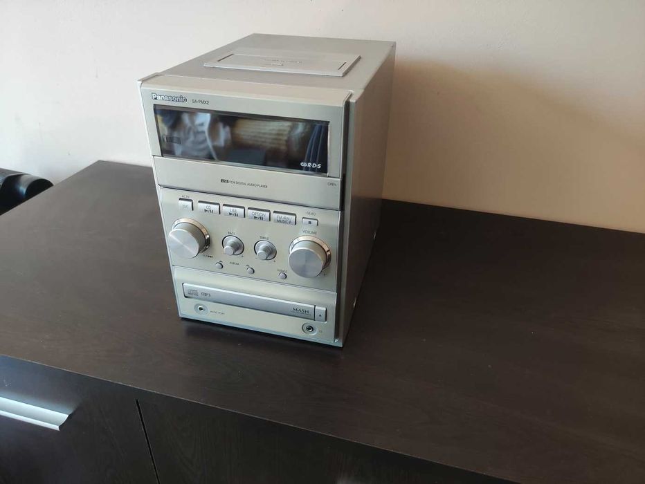 Микро стерео система Panasonic SA-PMX2, MP3/USB и AUX входове, 2 x 40W