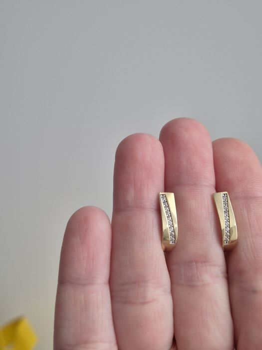 Cercei din aur 14k