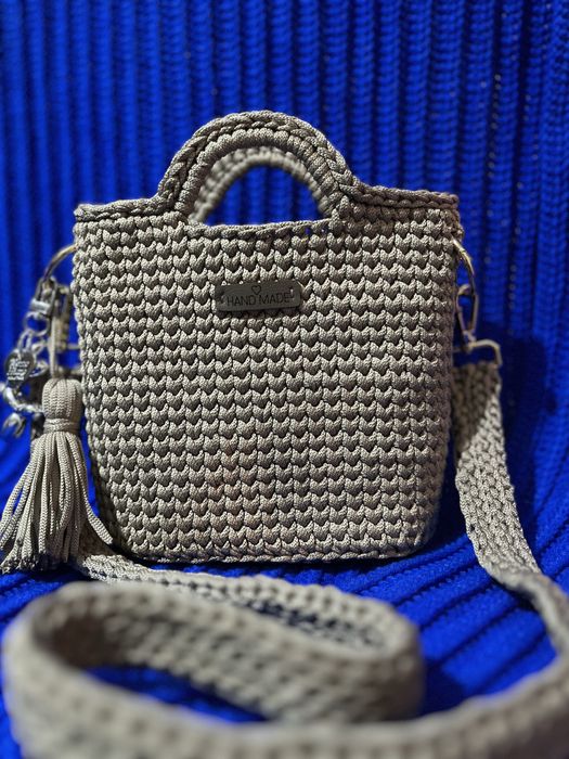 Вязаные сумки ручной работы