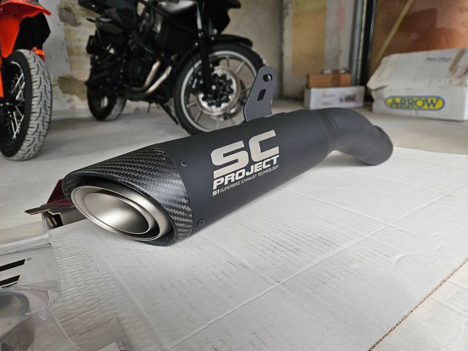 Оригинален ауспух SC Project S1-GP за Kawasaki Z400, Z650, Z900,