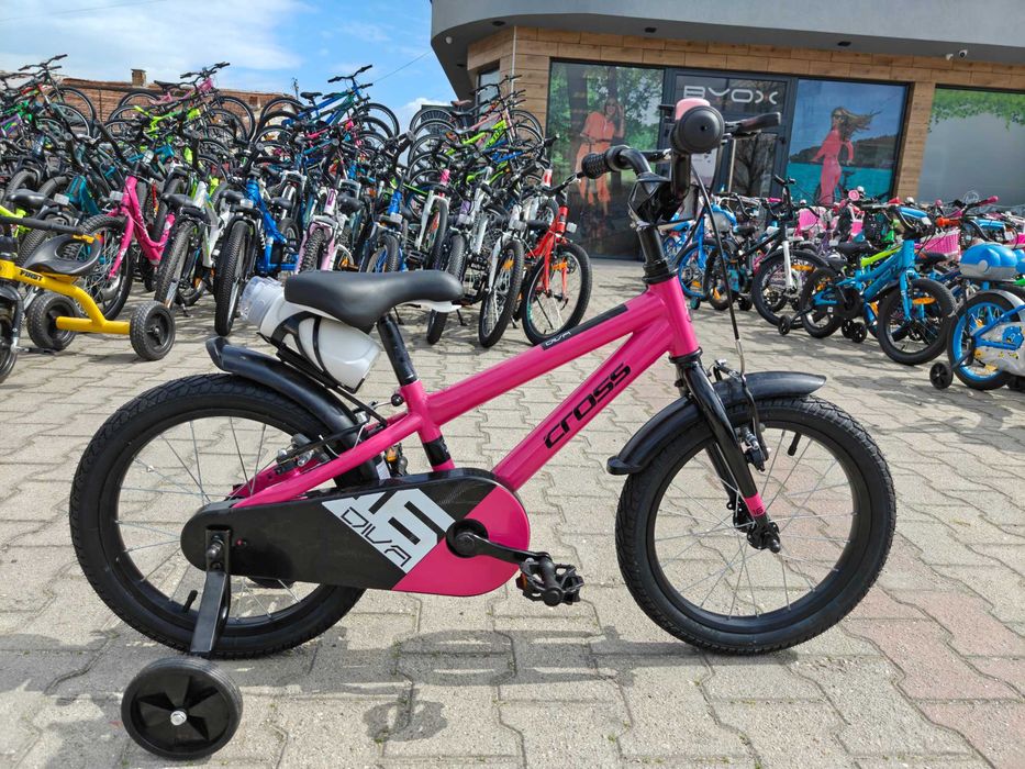 CROSS Велосипед 16" DIVA розов
