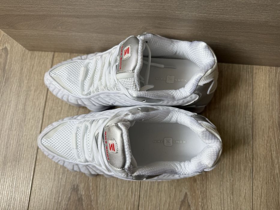 Nike Shox TL White Metallic Silver