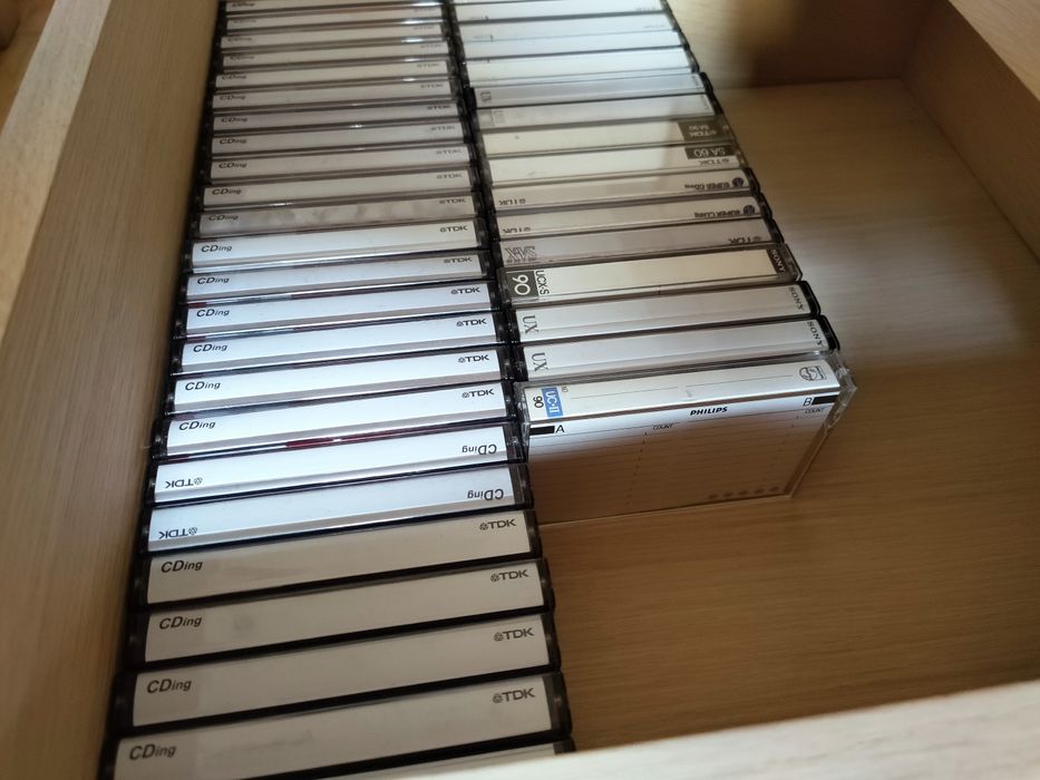 Casete chrome TDK și BASF