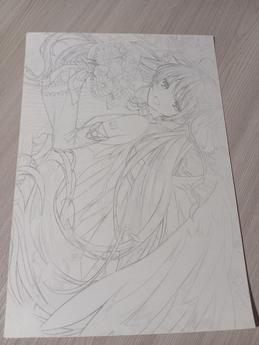 Рисунки для раскрашивания, Хатсуне Мику