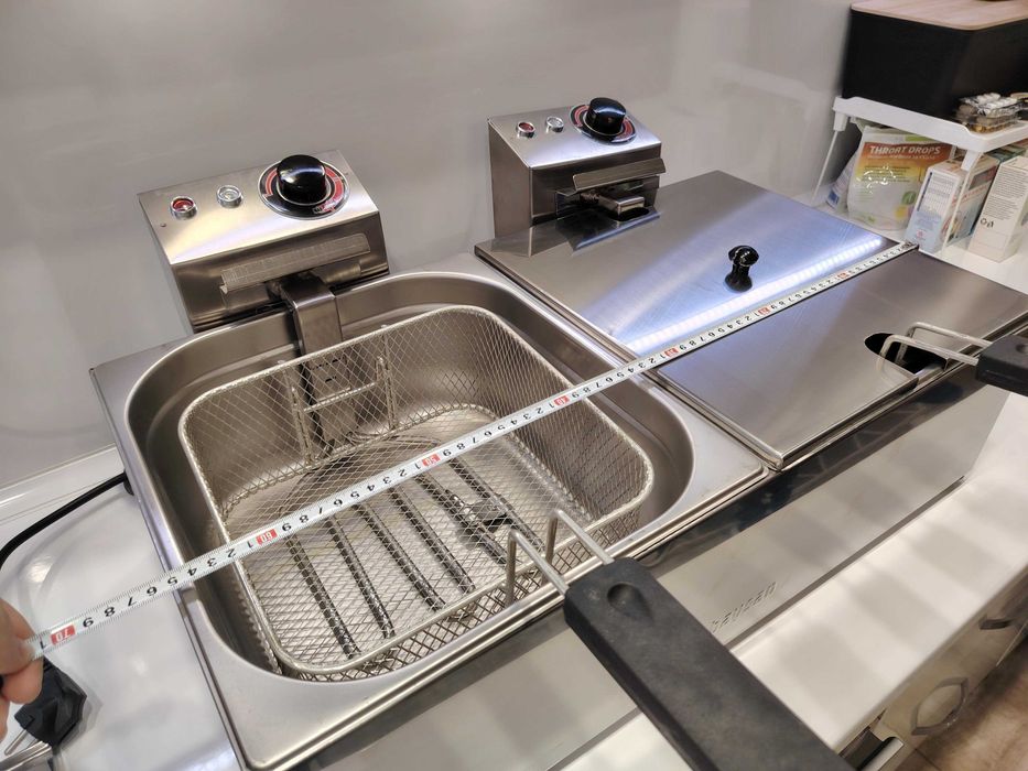 Професионален двоен фритюрник