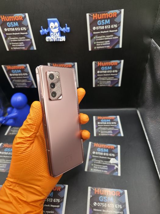 Samsung Galaxy Z Fold 2 5G / Mystic Bronze / 256GB / Garanție / Rate