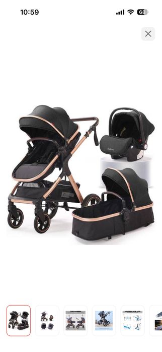 Коляска 3 в 1 в очень хорошем состоянии