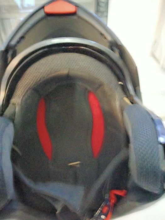 Cască moto FGN flip up, geacă moto, pantaloni piele