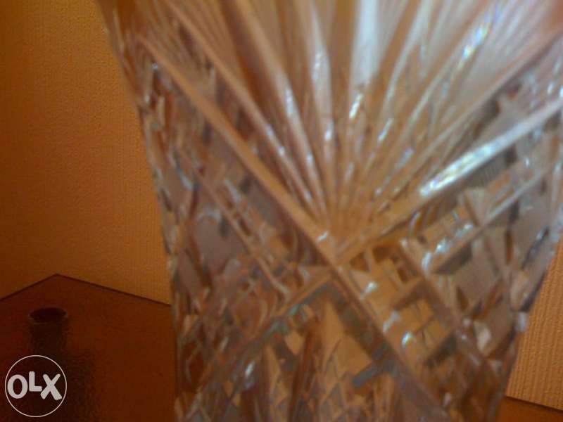 Нова кристална ваза или фруктиера