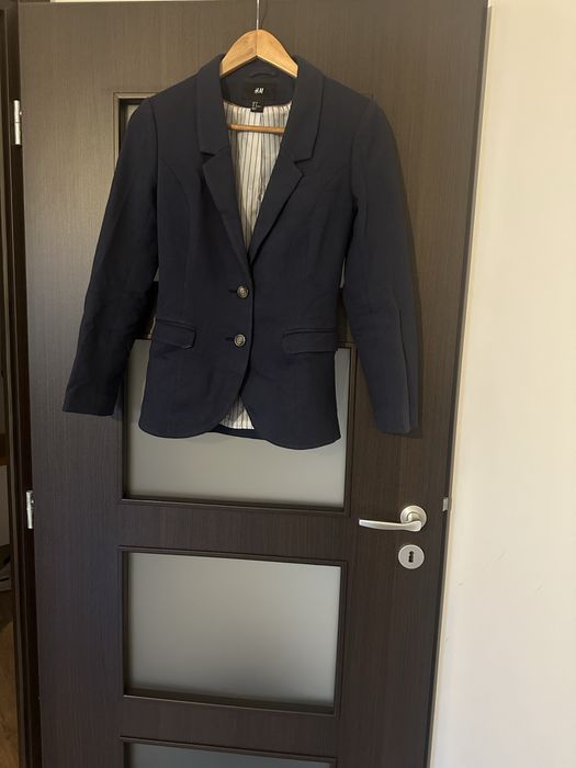 Sacou bleumarin H&M, mărimea 36