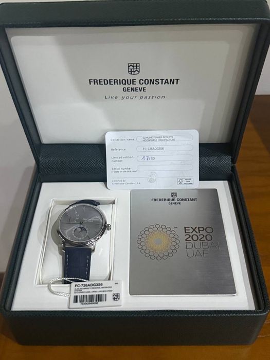 Часы Frederique Constant limited Edition