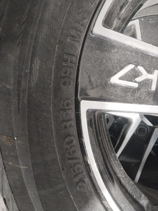 Диски с резиной.