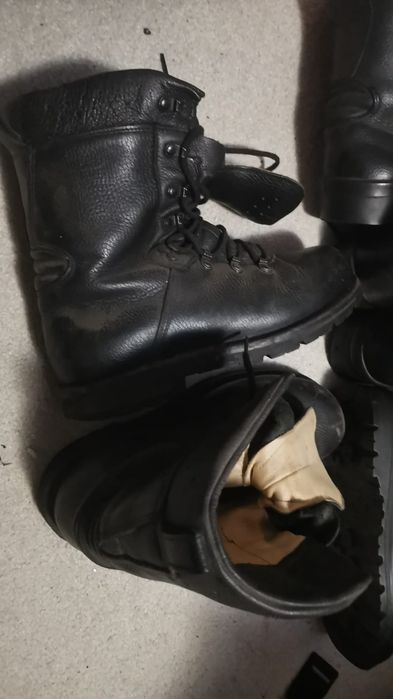 Bocanci unici armata pompieri Haix nr 42  43.5 si 42.5