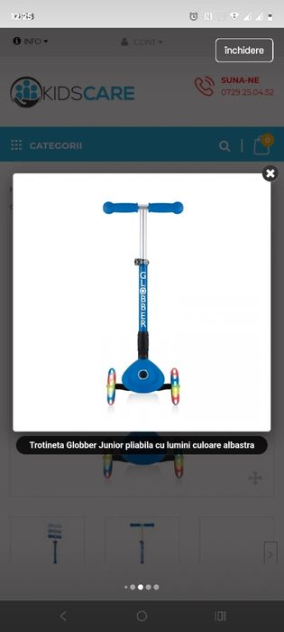 Vand trotineta globber french