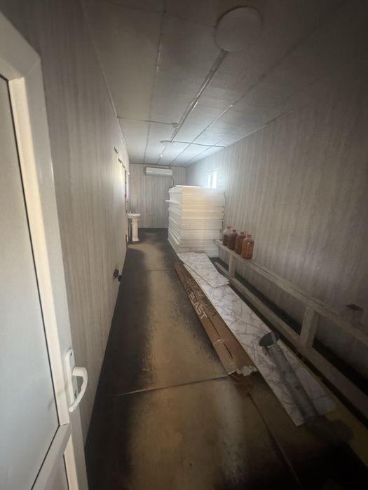 Контейнер обшитый готовый теплый