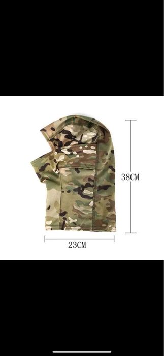 Cagula moto air soft ski snowboard tactica