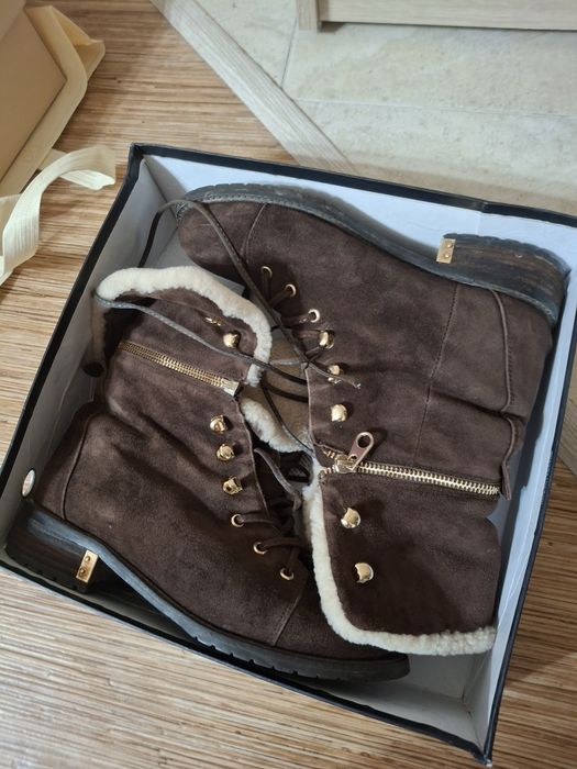 Ботинки зимние натуралка