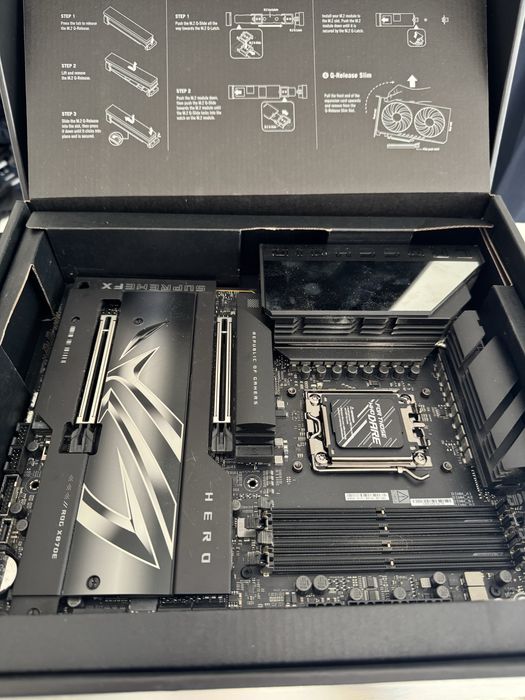 Kit placa de baza Asus X870e Hero/Gskill DDR 5 8000Mhz