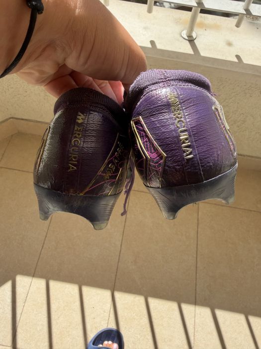 Nike Zoom Mercurial Superfly 10 Elite KM FG (специалното издание на Килиан Мбапе в лилав цвят Grand