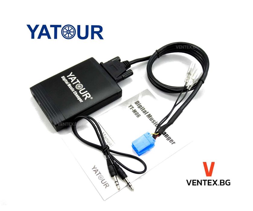 YATOUR дигитален чейнджър за Renault от 1998-2011 година с USB и AUX