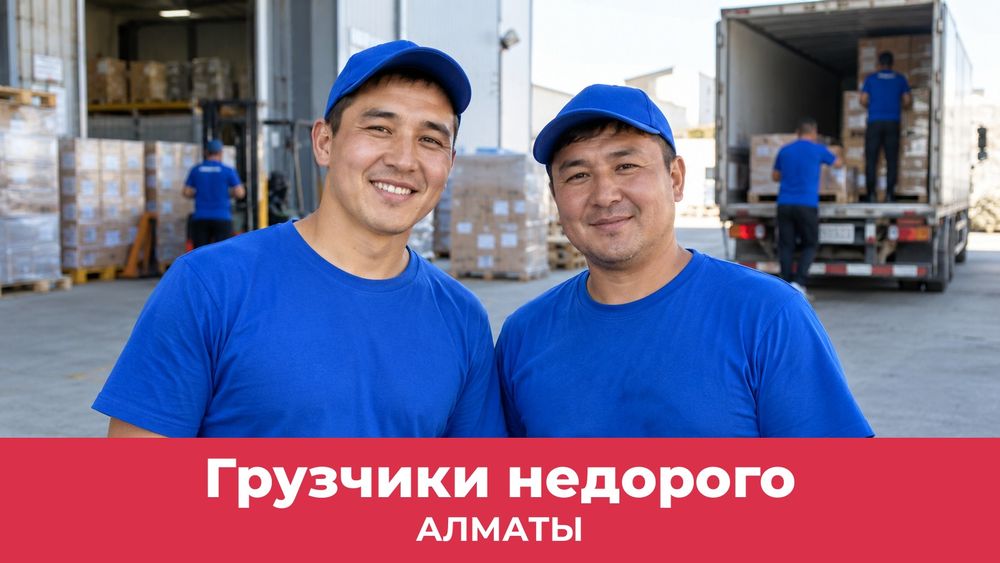 Грузчики в Алматы недорого