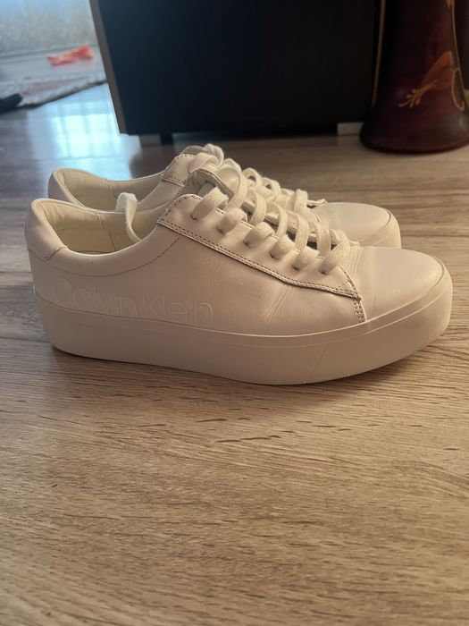Pantofi sport Casual Calvin Klein din piele naturală
