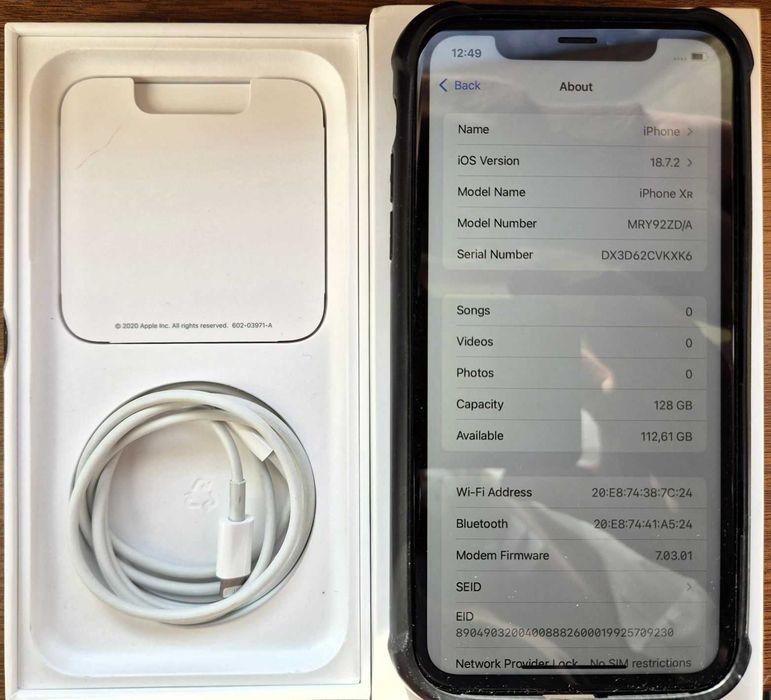 Iphone XR - 128Gb, telefon