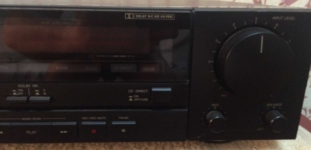 Deck Jvc original 2 capete rulare