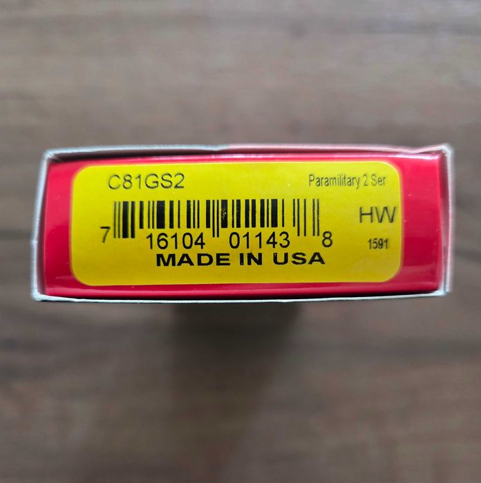 Spyderco Paramilitary 2 Serrated S45VN