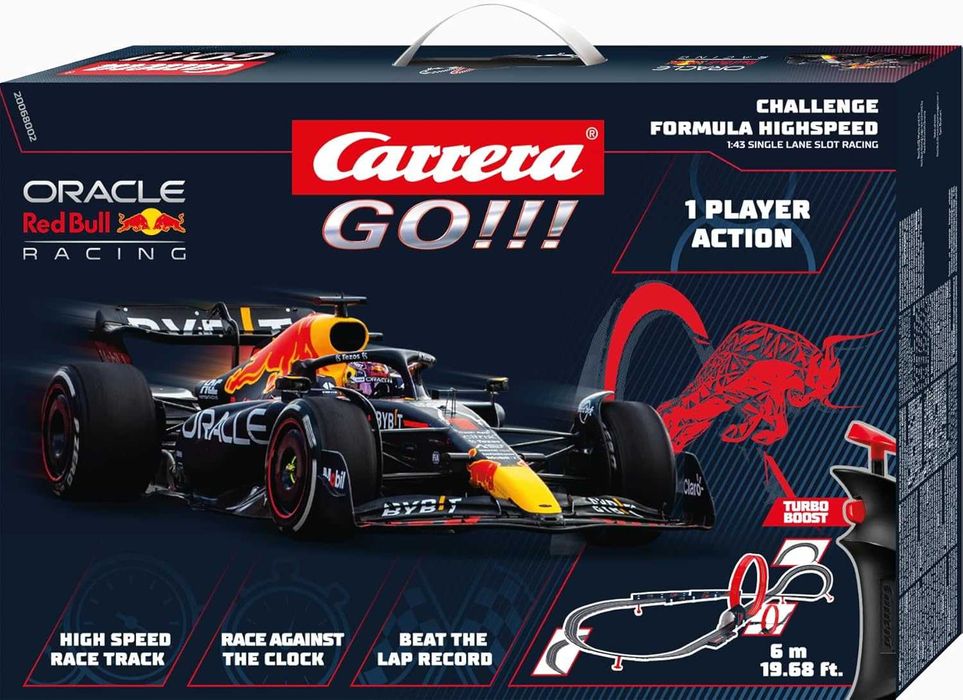 Писта с количка Carrera GO Formula High Speed 6 м