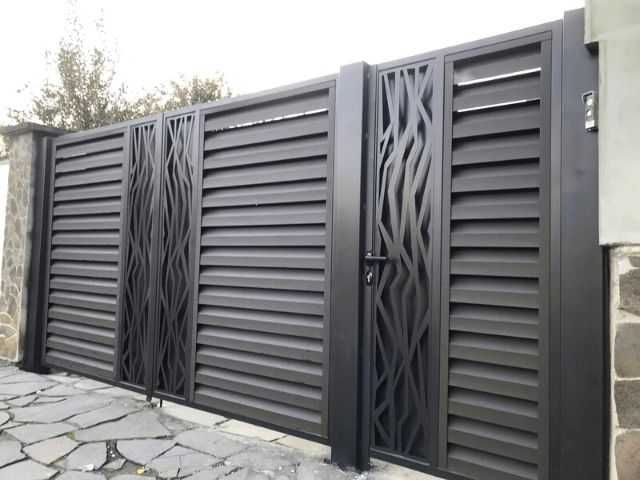 Ворота и калитки из металла