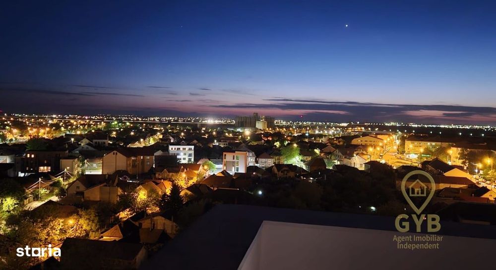 Apartament modern cu 2 camere /  priveliste panoramica si terasa gener