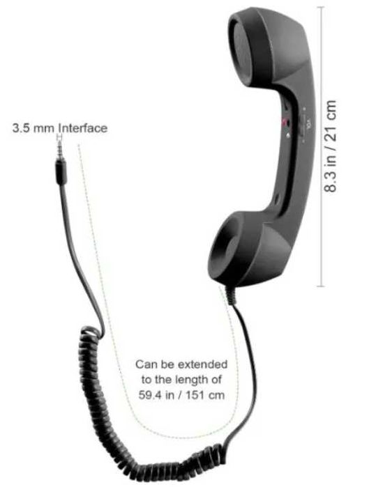 Смартфон Телефонна Слушалка за Телефон iPhone iPad Android Мобилни Телефони 3.5мм Букса Type-C USB Антирадиационна Кабелна Слушалка Позвъняване Таблет