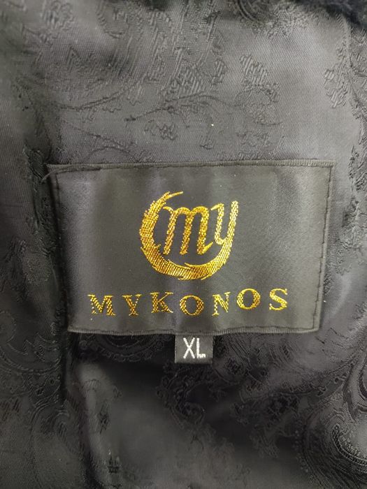 Шуба с капюшоном мутон XL