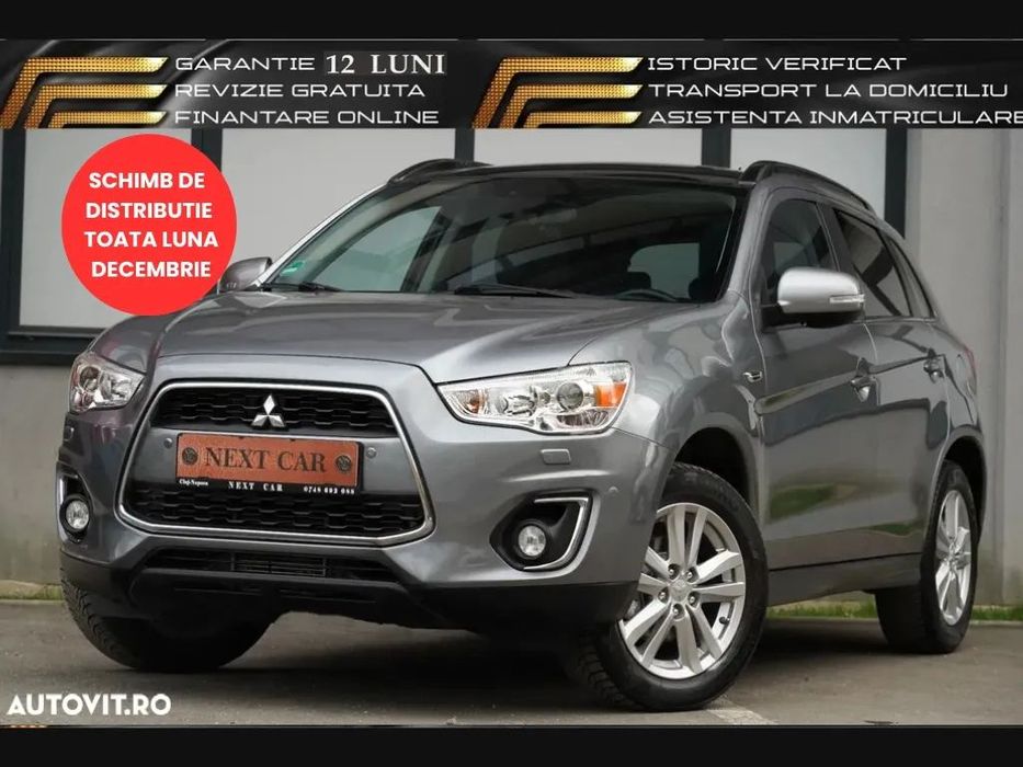 Mitsubishi ASX GARANTIE 12 LUNI*RATE*REVIZIE*4x4*150CP*Automata*Piele*Navi*Panorama