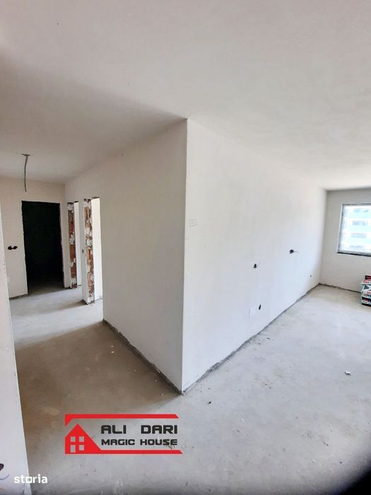 57,86 mp + balcon 9 mp Etaj 2 Str Stelelor, Cluj - Baciu ,Bloc Nou