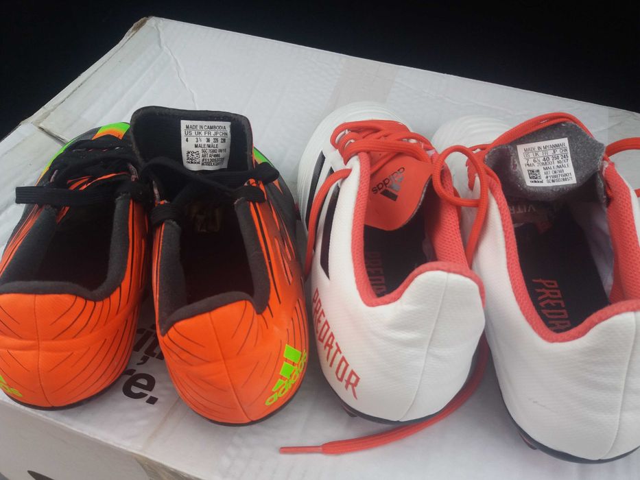 Ghete fotbal Adidas cu crampoane