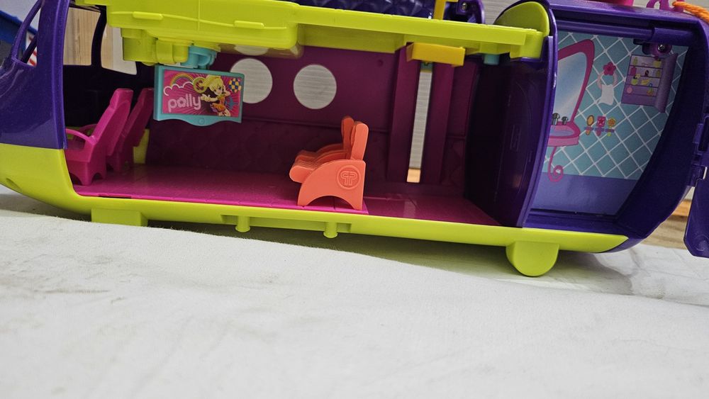 Avion mov de jucarie păpuși, Polly pocket airplane