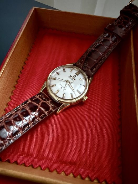 Ceas Omega Constellation Automatic 18 k Gold Cappen , full set.