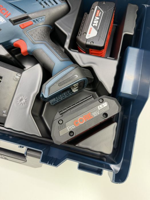 Bosch GSA 18V-LI C Fierăstrău Sabie 2 Acumulatori 4Ah Încărcător Valiză L-BOXX Nou