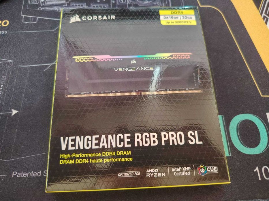 Нова ! Corsair VENGEANCE RGB PRO SL 32GB (2x16GB) DDR4 3200MHz