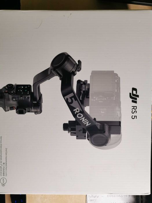 DJI RS 5 Stabilizator Gimbal pe 3 Axe,negru,sigilat