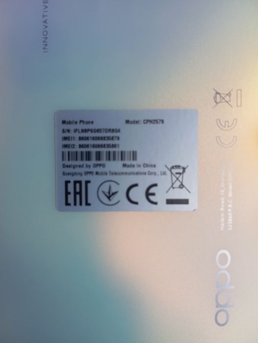 Oppo a38 holati yaxshi