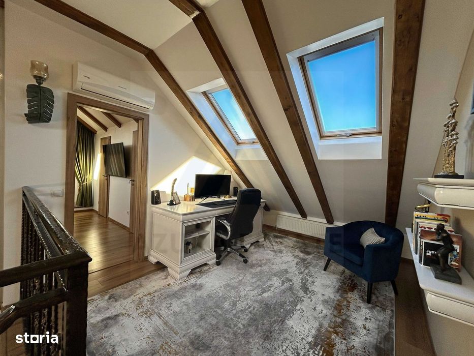 Penthouse lux 122 mp utili 4 camere 3 bai etaj 2 in Arhitectilor