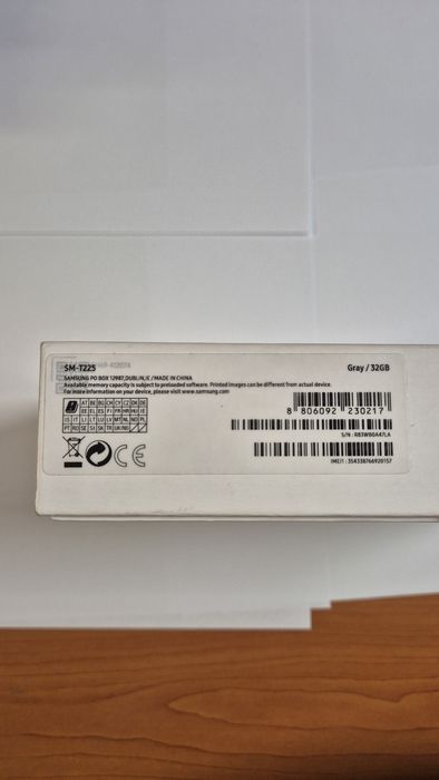 Samsung Galaxy Tab A7 Lite SM-T225 LTE 32GB Grey + ПОДАРЪК Оригинален калъф Samsung