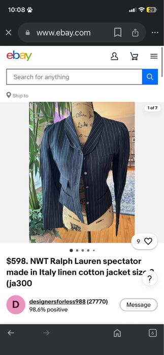 Ralph Lauren jacket/костюм ральф лаурен