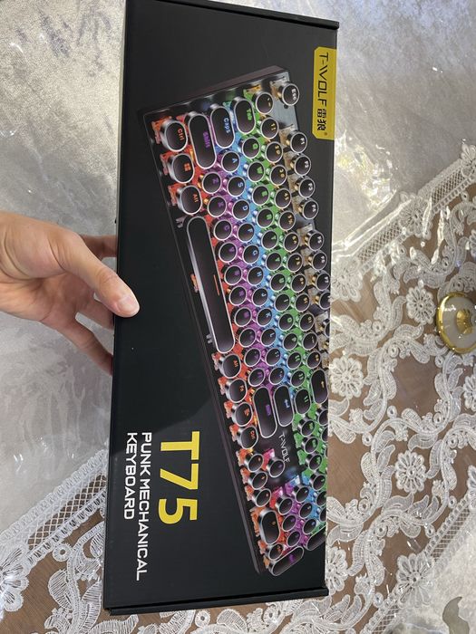Механическая клавиатура T-WOLF T75 RGB