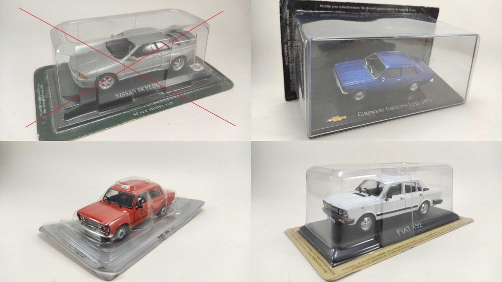 Автомобилни модели 1:43 - Spark, Ixo, журнални
